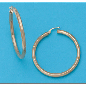 AROS ORO 18KL TUBO HEXAGONAL - 41MM - Peso: 6.45 gr 
