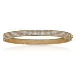 BRAZALETE ORO 18KL CIRCONITAS - Peso: 13.25 gr 