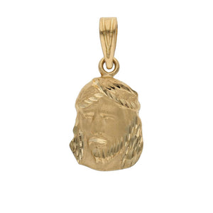 CABEZA ORO 18KL CRISTO - 12X19MM - Peso: 2.15 gr 