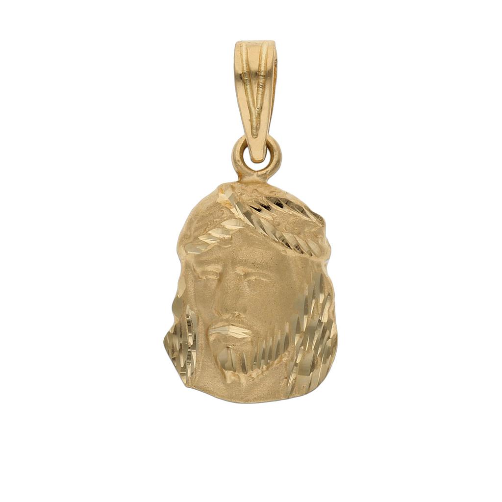 CABEZA ORO 18KL CRISTO - 12X19MM - Peso: 2.45 gr 
