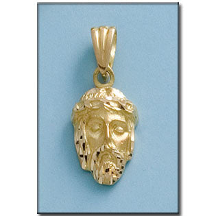 CABEZA ORO 18KL CRISTO - 13x21MM - Peso: 4.30 gr 