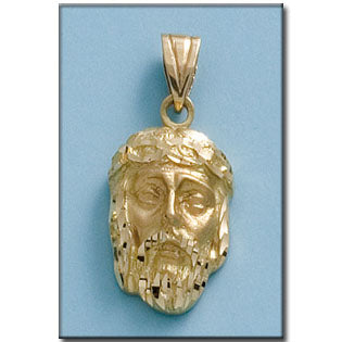 CABEZA ORO 18KL CRISTO - 15X21MM - Peso: 8.05 gr 