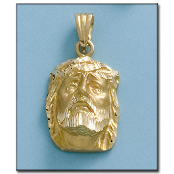 CABEZA ORO 18KL CRISTO - 18X28MM - Peso: 10.55 gr 