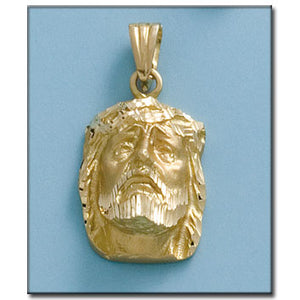 CABEZA ORO 18KL CRISTO - 18X28MM - Peso: 11.05 gr 