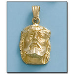 CABEZA ORO 18KL CRISTO - 18X28MM - Peso: 11.55 gr 