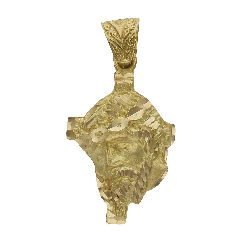 CABEZA ORO 18KL CRISTO - 19X30MM - Peso: 4.40 gr 