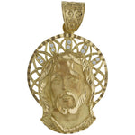 CABEZA ORO 18KL CRISTO - 35X49MM - Peso: 19.40 gr 
