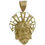 CABEZA ORO 18KL CRISTO - 37X50MM - Peso: 21.75 gr 