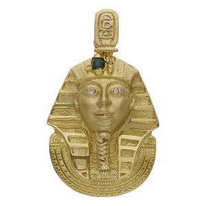 CABEZA ORO 18KL EGIPCIA - 30X41MM - Peso: 18.00 gr 