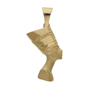 CABEZA ORO 18KL NEFERTITI - 16X31MM - Peso: 3.20 gr 