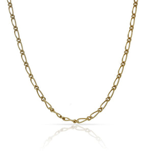 CADENA ORO 18KL 1x1 - 2MM - Longitud - Peso: 60cm-9.60 gr 