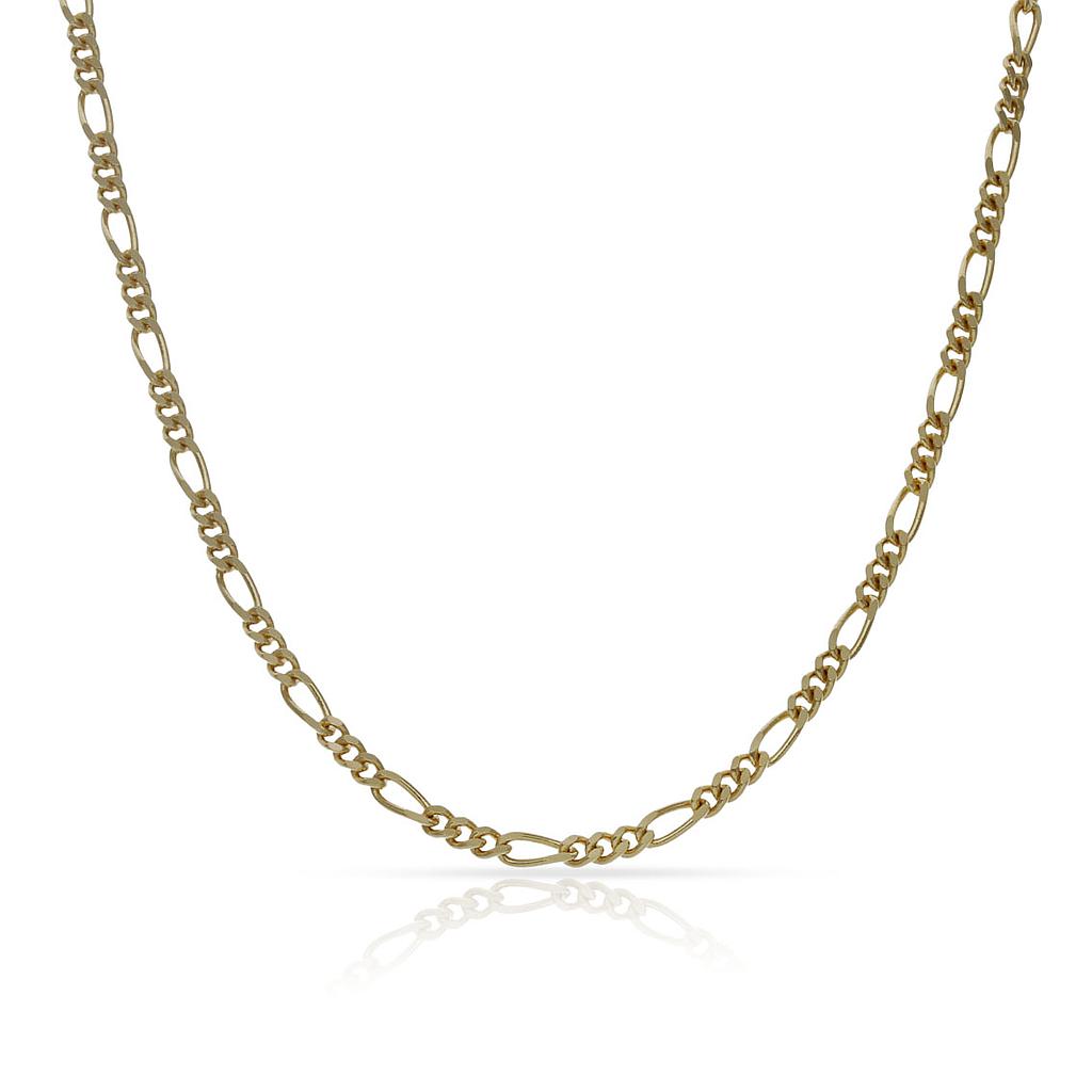 CADENA ORO 18KL 3x1 - 2.50MM - Longitud - Peso: 60cm-8.85 gr 