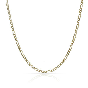 CADENA ORO 18KL 3x1 - 2MM - Longitud - Peso: 60cm-2.50 gr 