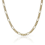 CADENA ORO 18KL 3X1 - 3MM - Longitud - Peso: 50cm-10.10 gr 