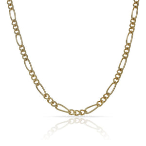 CADENA ORO 18KL 3X1 - 3MM - Longitud - Peso: 50cm-10.10 gr 