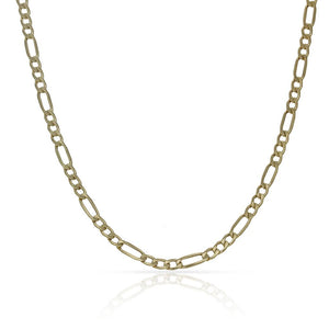CADENA ORO 18KL 3x1 HUECA - 2.50MM - Longitud - Peso: 40cm-2.40 gr 
