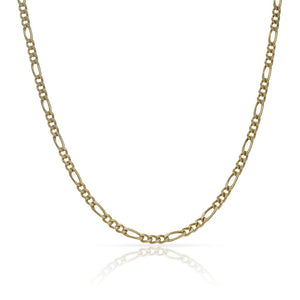 CADENA ORO 18KL 3x1 HUECA 2MM - Longitud - Peso: 50cm-2.90 gr 