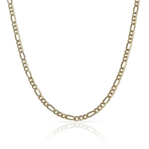 CADENA ORO 18KL 3x1 HUECO - 2.50MM - Longitud - Peso: 50cm-2.60 gr 