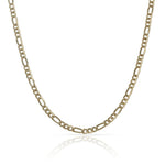 CADENA ORO 18KL 3x1 HUECO - 2.50MM - Longitud - Peso: 50cm-2.65 gr 