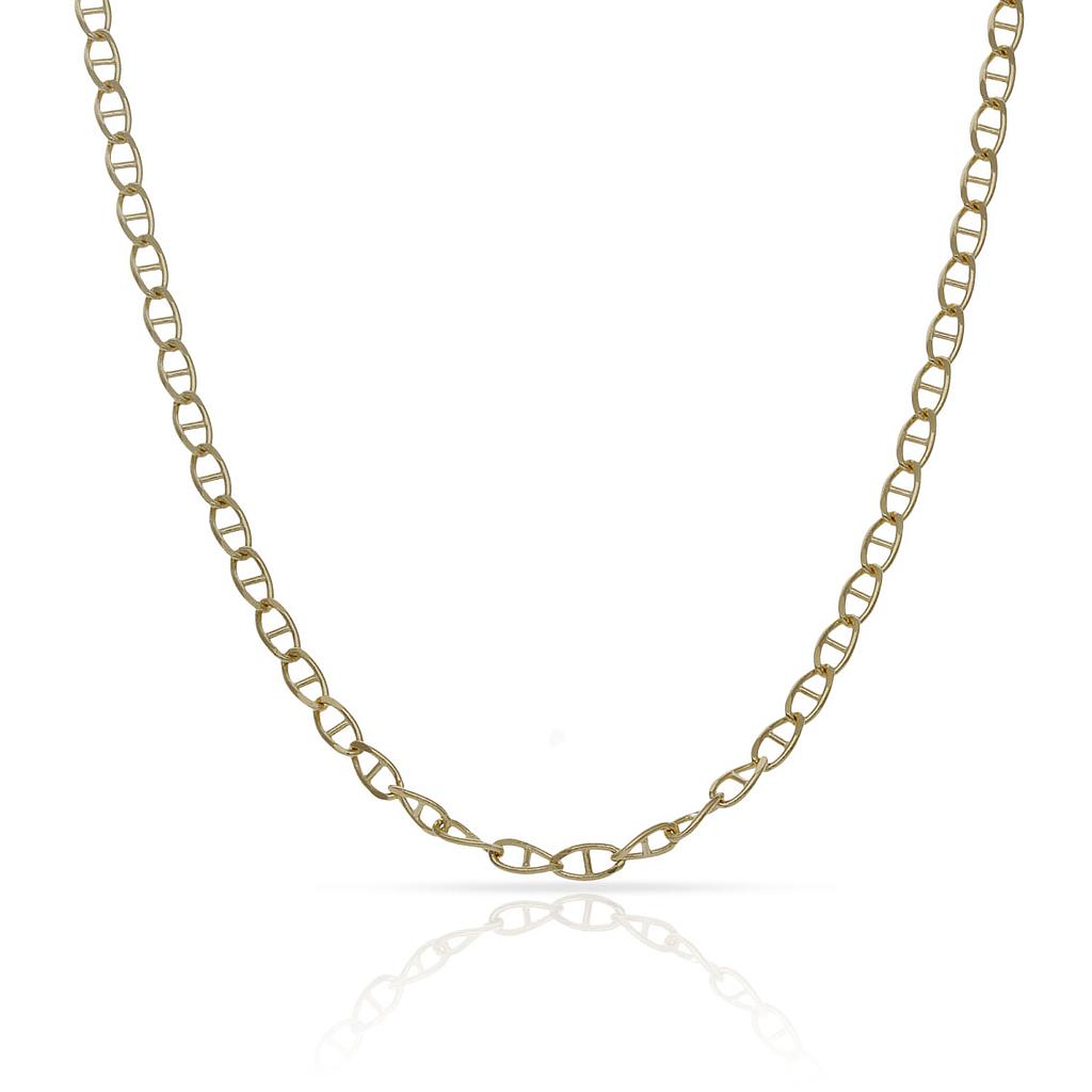 CADENA ORO 18KL ANCLA - 2.5MM - Longitud - Peso: 60cm-5.65 gr 