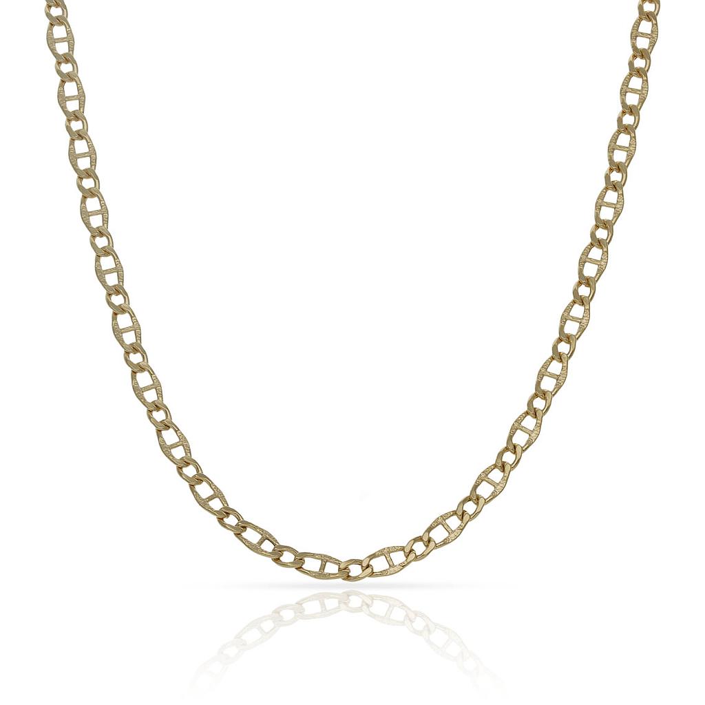 CADENA ORO 18KL ANCLA - 3MM - Longitud - Peso: 45cm-3.30 gr 