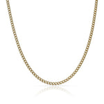 CADENA ORO 18KL BARBADA MACIZA - 2 MM - Longitud - Peso: 45cm-7.35 gr 