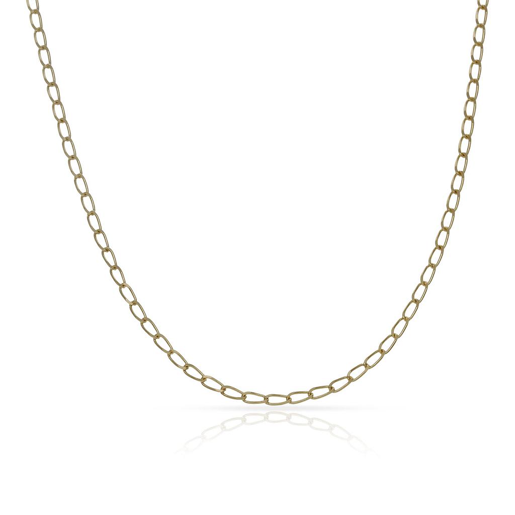 CADENA ORO 18KL BILBAO 1.50 MM - Longitud - Peso: 60cm-2.90 gr 