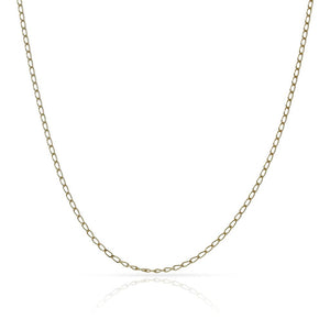 CADENA ORO 18KL BILBAO - 1MM - Longitud - Peso: 45cm-1.55 gr 