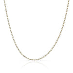 CADENA ORO 18KL BILBAO - 1MM - Longitud - Peso: 50cm-1.65 gr 