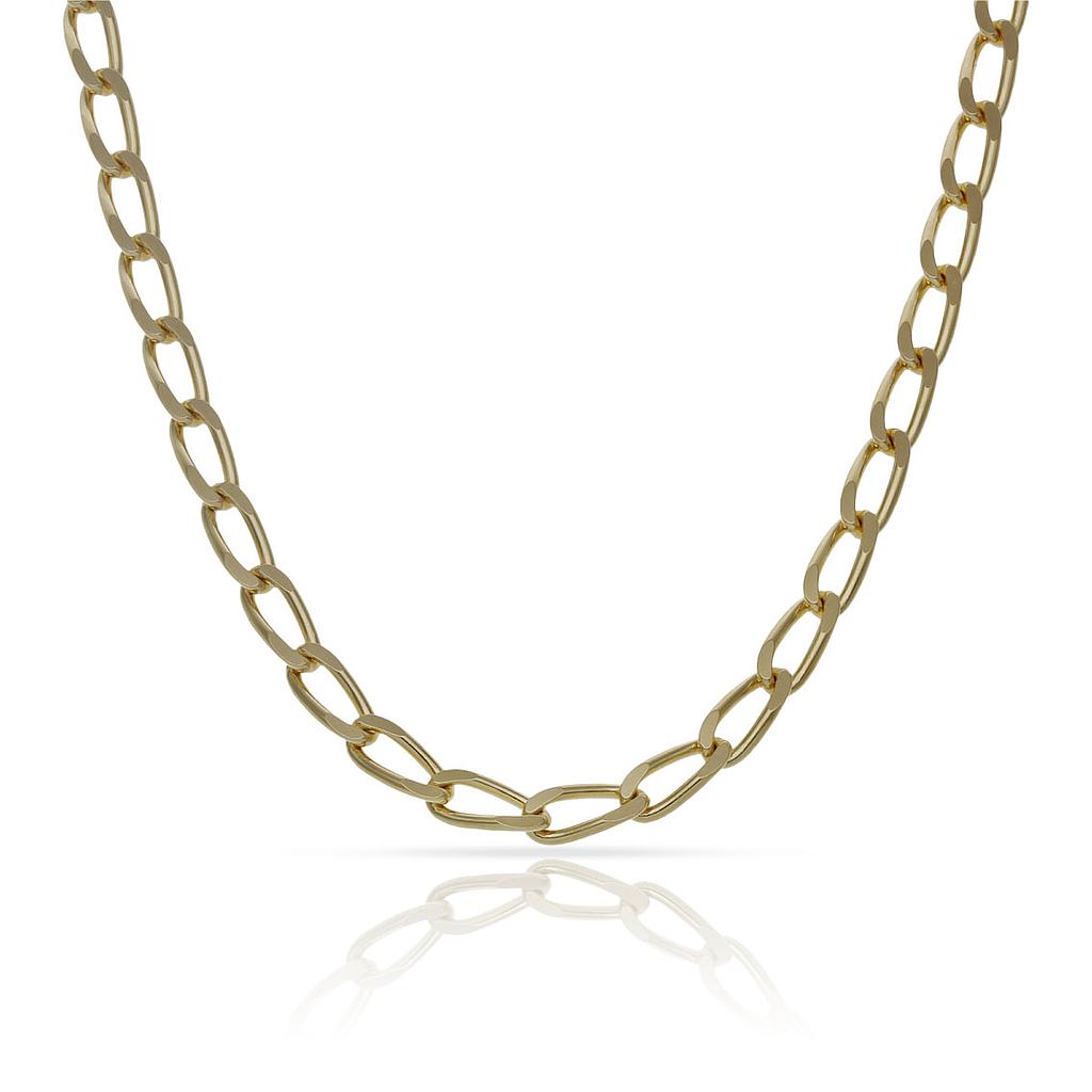 CADENA ORO 18KL BILBAO - 3.50MM - Longitud - Peso: 50cm-15.35 gr 