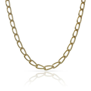 CADENA ORO 18KL BILBAO - 3.50MM - Longitud - Peso: 50cm-15.35 gr 