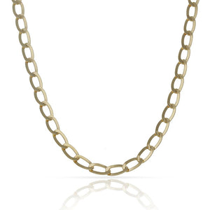 CADENA ORO 18KL BILBAO HUECA - 3.50MM - Longitud - Peso: 50cm-4.70 gr 