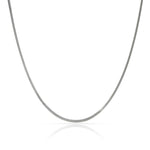 CADENA ORO 18KL BLANCO COLA TOPO - Longitud - Peso: 40cm-3.90 gr 