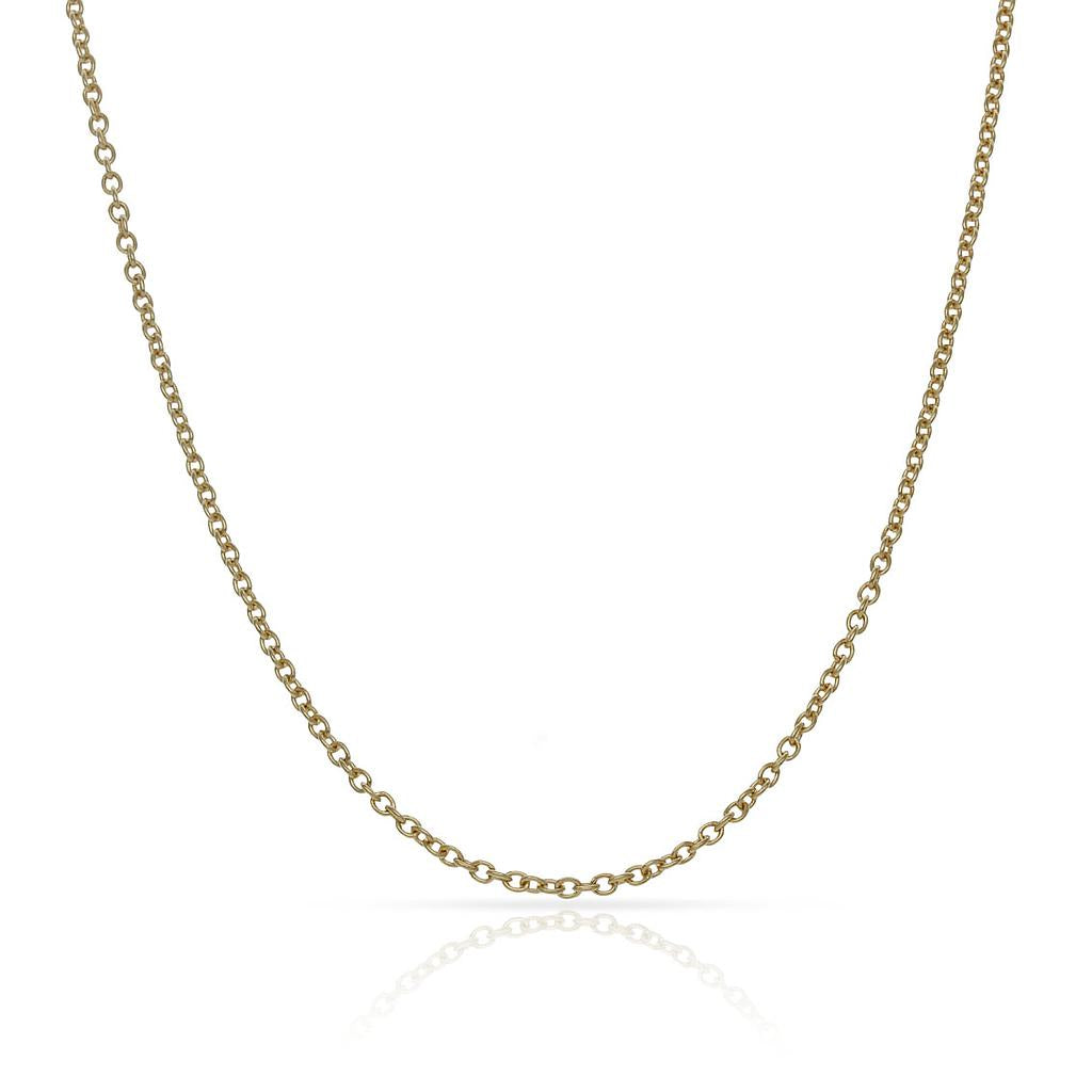 CADENA ORO 18KL FORZADA - 1.20MM - Longitud - Peso: 50cm-2.90 gr 