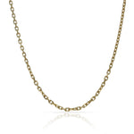 CADENA ORO 18KL FORZADA - 2MM - Longitud - Peso: 50cm-6.90 gr 