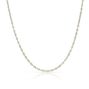 CADENA ORO 18KL HUECA - 1.20MM - Longitud - Peso: 45cm-1.10 gr 