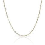 CADENA ORO 18KL HUECA - 1.50MM - Longitud - Peso: 40cm-1.40 gr 