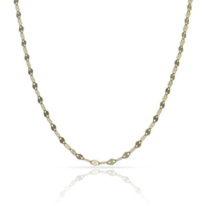 CADENA ORO 18KL HUECA - 2MM - Longitud - Peso: 40cm-1.50 gr 