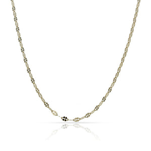 CADENA ORO 18KL HUECA - 2MM - Longitud - Peso: 40cm-1.55 gr 