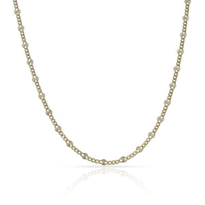 CADENA ORO 18KL HUECA - 2MM - Longitud - Peso: 40cm-2.45 gr 