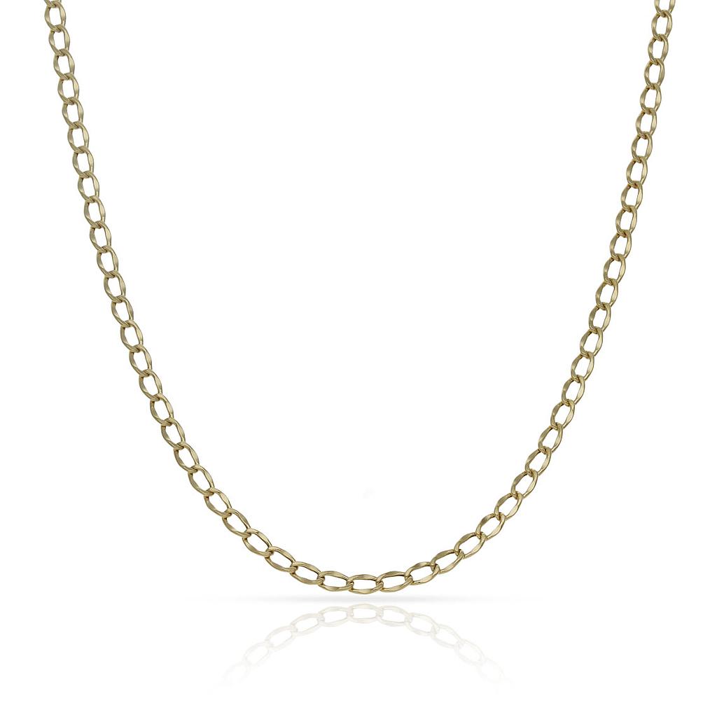 CADENA ORO 18KL HUECA - 2MM - Longitud - Peso: 50cm-1.90 gr 