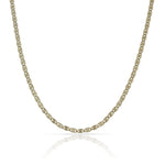 CADENA ORO 18KL HUECA - 2MM - Longitud - Peso: 50cm-3.15 gr 