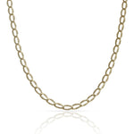 CADENA ORO 18KL HUECA - 3MM - Longitud - Peso: 40cm-2.35 gr 