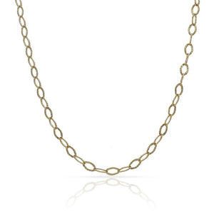 CADENA ORO 18KL HUECA - 3MM - Longitud - Peso: 60cm-2.20 gr 