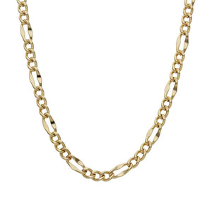 CADENA ORO 18KL HUECA 3x1 - 3.50MM - Longitud - Peso: 60cm-7.80 gr 