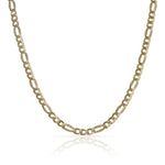 CADENA ORO 18KL HUECA 3x1 - 3MM - Longitud - Peso: 45cm-3.90 gr 