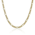 CADENA ORO 18KL HUECA 3x1 - 3MM - Longitud - Peso: 60cm-5.70 gr 