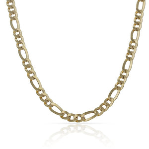 CADENA ORO 18KL HUECA 3x1 - 4MM - Longitud - Peso: 60cm-9.05 gr 