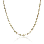 CADENA ORO 18KL HUECA ANCLA - 2MM - Longitud - Peso: 50cm-2.20 gr 