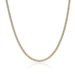 CADENA ORO 18KL HUECA BARBADA - 1.50MM - Longitud - Peso: 50cm-2.30 gr 